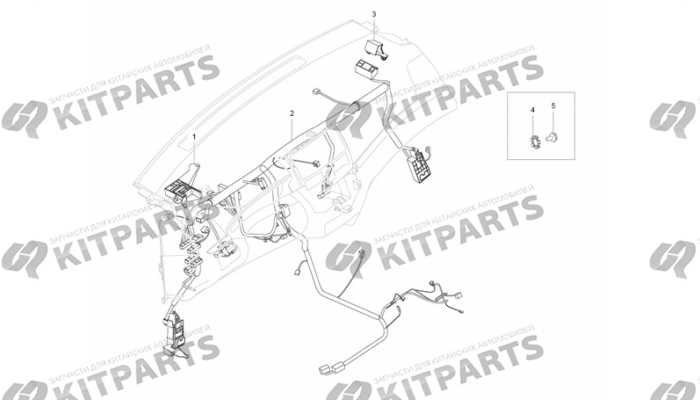 Жгут проводов приборной панели Lifan