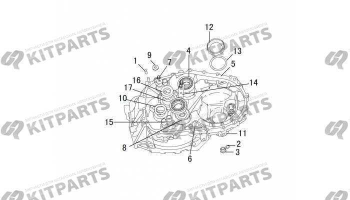 КОРПУС СЦЕПЛЕНИЯ В СБОРЕ Haval